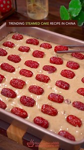 88K views · 2.1K reactions | Trending steamed cake recipe in China. Have u ever seen it before? #recipe #cooking #chinesefood #cake #desserts #bread #snack #comfortfood | foodiechina888 | Facebook