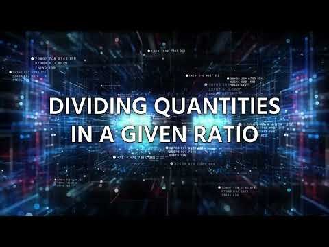 How To Divide Quantities By A Given Ratio- Real-Life Ratio Trick You Must Know!