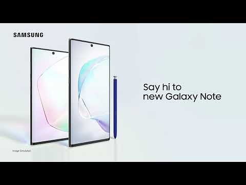Say hi to new Galaxy Note10+