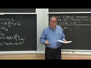 18. Rigid Rotor II. Derivation by Commutation Rules