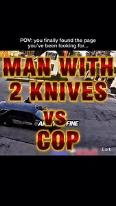 Cop Rushed by Man with 2 🔪 : Getting Off the ‘X’👮🏻‍♂️👮🏾🍩#police #cops #training #quickthinking #crime | Two Cops One Donut