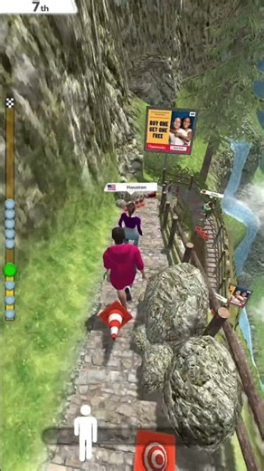 Walking game | walk king race on stairs | #shorts #walkking #gaming #mobilegaming #gameplay #viral