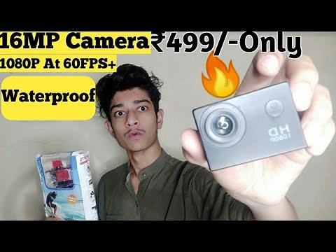 Best Action Camera Under 499₹ Rs | Full HD 1080P⚡ | Techy Guy