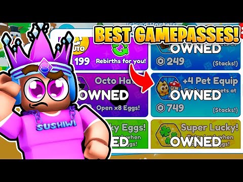 The ULTIMATE GAMEPASS Tier List In Roblox Tap Simulator...