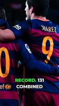Barcelona's MSN: Statistical Knockout! 🐐 #football #messi