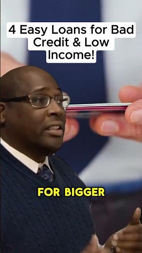 4 Easy Loans for Bad Credit & Low Income!