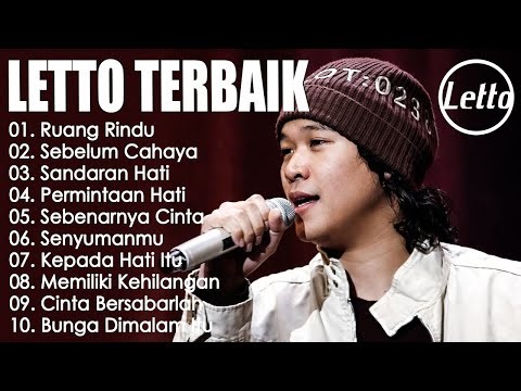 LETTO band (Lirik Lagu) 10 Lagu Terbaik Pilihan || Lagu Pop Paling Menyentuh Hati
