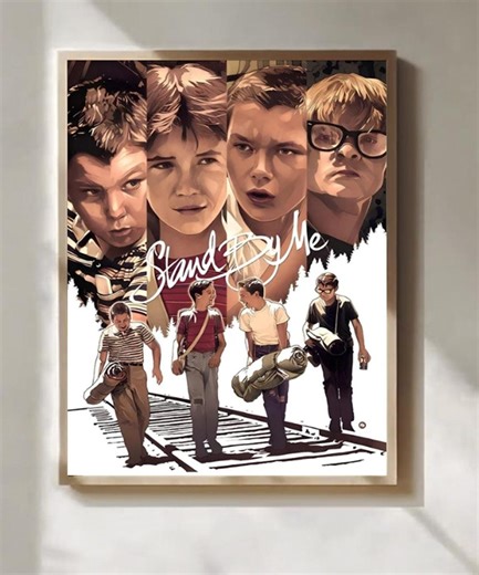 Retro 80s Coming of Age Poster Vintage Friendship Movie Style Wall Art Nostalgic Film Decor Print - Etsy