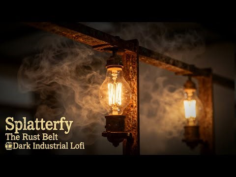 The Rust Belt 🏭 Dark Industrial Lofi | Abandoned Foundry Ambience