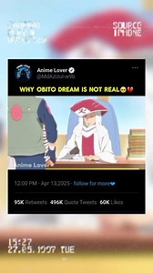 589K views · 10K reactions | Why Obito Dream is not Real梁 . . . .#naruto #narutoedit #animeedit #narutoshippuden #itachi #sasuke #narutouzumaki #amv #animeboys #viralvideo #foryou #fypシ #shorts#Naruto #MadaraUchiha #AnimeEdits #AnimeLovers #Kakashi #NarutoShippuden #AnimeVibes #Otakujiraiya #tsunade #orochimaru #sasuke #sakura #naruto #trand #minato #nagato #obito #rin #naruto #love #alone #lonly #tobi #obitouchiha #viralshort #broken . | Anime Lover | Facebook