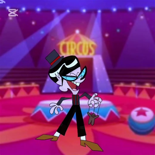 Meet Mandark The Puppet Master! #dexterslaboratory #art #circus #au