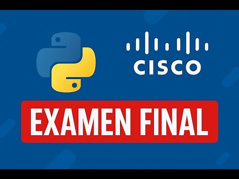 ✅ Examen Final de Fundamentos de Python (Cisco) + Resumen Completo 🚀