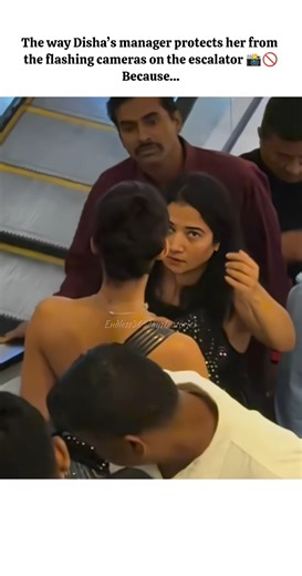 Disha Patani’s manager is the ultimate girls' girl! 🎀🛡️#dishapatani #disha