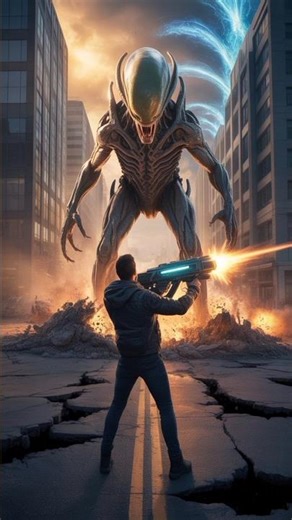 When the Earth Fights Back | Epic Alien Battle on Ground 🌍🔥 | Sci-Fi Action Short