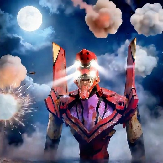 EVA-02 Asuka’s Last Battle ⚔️ | Mass Production Units Descend | Cinematic AI