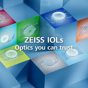 ZEISS IOLs – Optics you can trust Built on thoughtful, expert-driven innovation, the diverse range of ZEISS IOLs is set to deliver outstanding visual outcomes that maximize patient satisfaction.﻿ *Not all products/services are available in all countries. | ZEISS Medical Technology