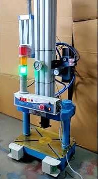 Mercury Hydro Pneumatic Press with Tower lamp installed