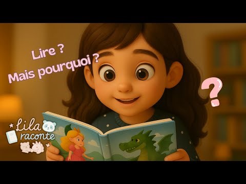 Pourquoi il faut lire un peu tous les jours ? Histoire éducative pour Enfants - Lilaraconteyt
