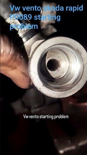 vw vento skoda rapid starting problem P0089