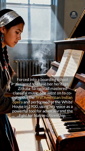 37K views · 1.6K reactions | From boarding school survivor to opera singer, she used her voice to fight for Indigenous rights. #history #nativeamerican #heritage #didyouknow | Intriguing Archaeology | Facebook