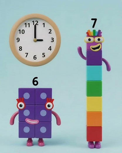 6-7 Numberblocks Song ("Six seven") #67 #SixSeven #numberblocks #numbers