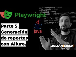 Playwright web testing automation with Java - Integration with Allure to generate reports