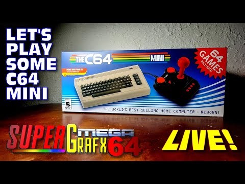 Commodore 64 Mini - Live! - with Cyrus Martin