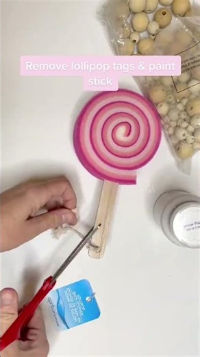 DIY Lollipop Sponge Party Decor 🍭 Dollar Tree Party Hack!