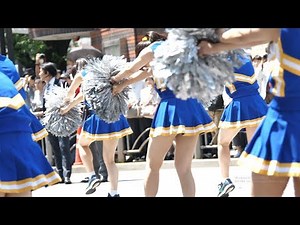 [4k60p]銀座柳まつり2019 女子高生チアリーディング部 八王子学園八王子高等学校吹奏楽部