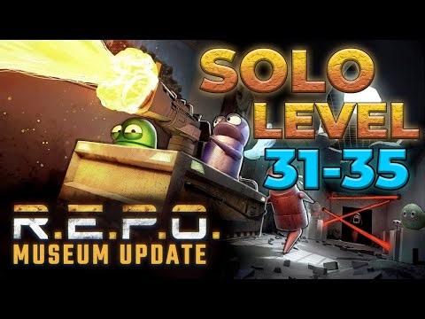 R.E.P.O Solo NEW UPDATE Level 31-35 - OP Weapon Combo! [Full commentary]