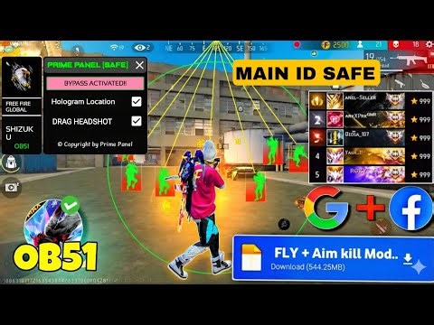 AIMKILL ☠️ MOD MENU 🔥Antiban FF Panel🔥Free Fire Injector🔥Ob50 Free Fire Hack😈FF panel Hac #aesthetic