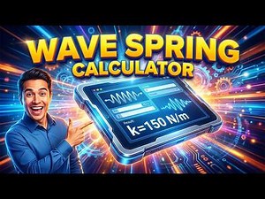 Wave Spring Calculator — How to Use It | Engineering Tool