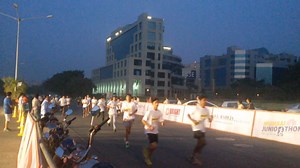 Get ... Set ... Go ...... #Mumbaijuniorthon off to a great start!! | Radius Developers