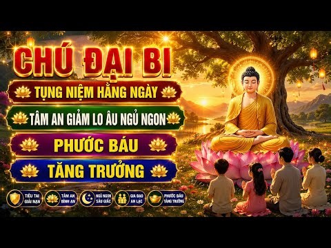 Mới| Chú Đại Bi 108 Biến - Tai Qua Nạn Khỏi Cầu Bình An Cho Gia Đình