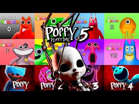 Garten of Banban 0, 1, 2, 3, 4, 6, 7, 8 | Poppy Playtime Chapter 1, 2, 3, 4, 5 | No Commentary