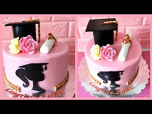 Graduation Cake | How to make Graduation Cake | Mami Glai Cakes