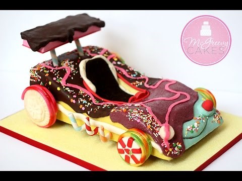 Creating a Candy Car Cake by McGreevy Cakes