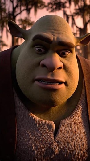 The Things That Make Shrek Sad… 😔💚 (You Never Noticed This) #shrek #emotionalanimation
