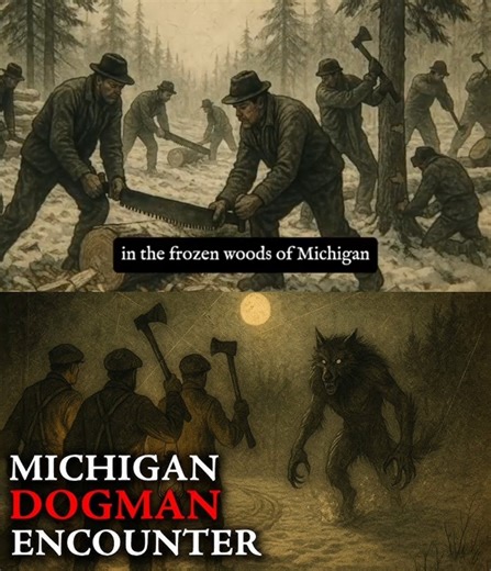 In the frozen Michigan winter of 1887, a team of lumberjacks vanished one by one, stalked by something neither wolf nor man. Deep in the cedar swamps, strange tracks, mutilated animals, and chilling cries in the night foretold a nightmare none could escape. Only two survived to tell the tale—of monstrous shapes, desperate battles, and a terror that still echoes when the wind howls with more than one voice. Dare to discover what haunted the woods that winter. SEE MORE: https://rb.colofandom.com/l