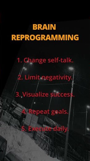 Reprogram Your Brain for Success