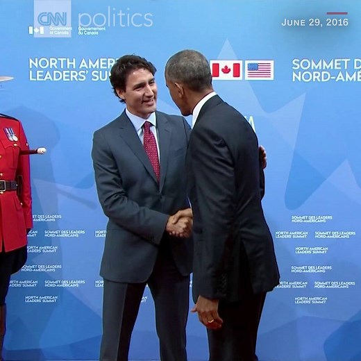 Former President Barack Obama and Canadian Prime Minister Justin Trudeau have had quite a "bromance" for years http://cnn.it/2t4nHKx | CNN