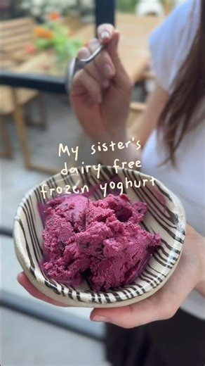 Dairy free froyo! #dairyfreerecipes #frozenyogurt