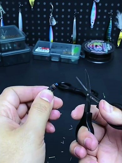 Foldable Fishing Scissors – Multi-Function PE Line & Lure Cutter for Anglers 🎣✂️