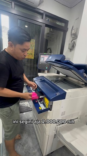 fotocopy warna dibayar 500 ogah ah #usahafotocopy | Nics Tutorial