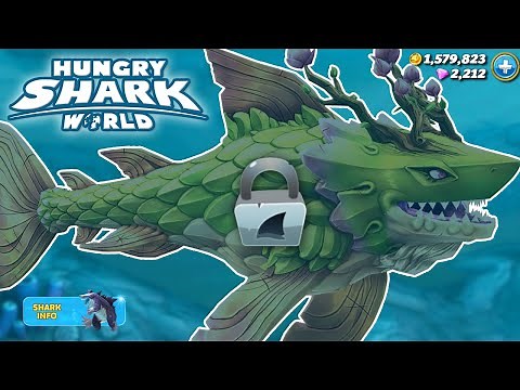 New GAIA God Shark Unlocked!!! - Hungry Shark World | HD