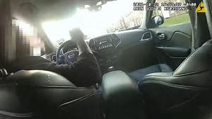 'Put it in park!': Video shows kidnapped D.C. officer struggling with man in moving car
