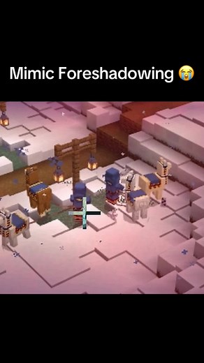 I thought the first clip was simply just a rare Minecraft spawn #minecraft #minecraftmemes #scaryminecraft #horror