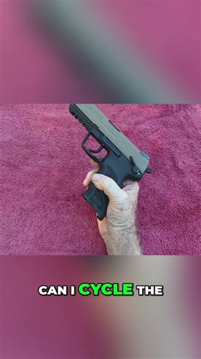Gun Safety: Thumb Safety Tested Live! #shorts