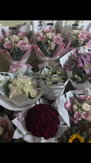 Celebrating Women's Day with Fresh Flowers