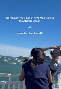 iPhone 17 Pro Max Lost in Atlantic — Diver Recovers It